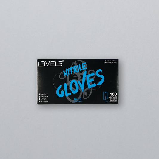 L3VEL3 NITRILE GLOVES - BLUE